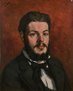 Claude Antoine Charles Favre, 1877, by Paul Gauguin (1848-1903) Artcurial,  Paris.   